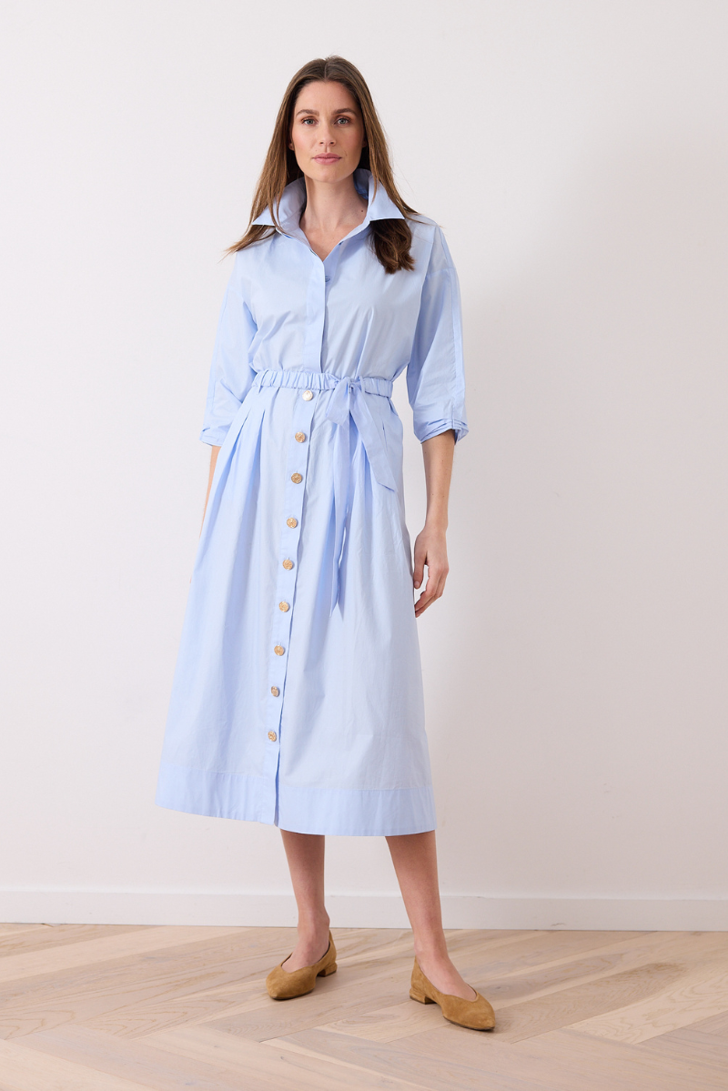 Nikka Jurk Licht Blauw