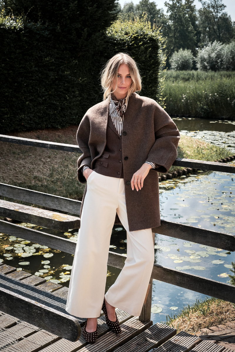 Ines Manteau Chocolat