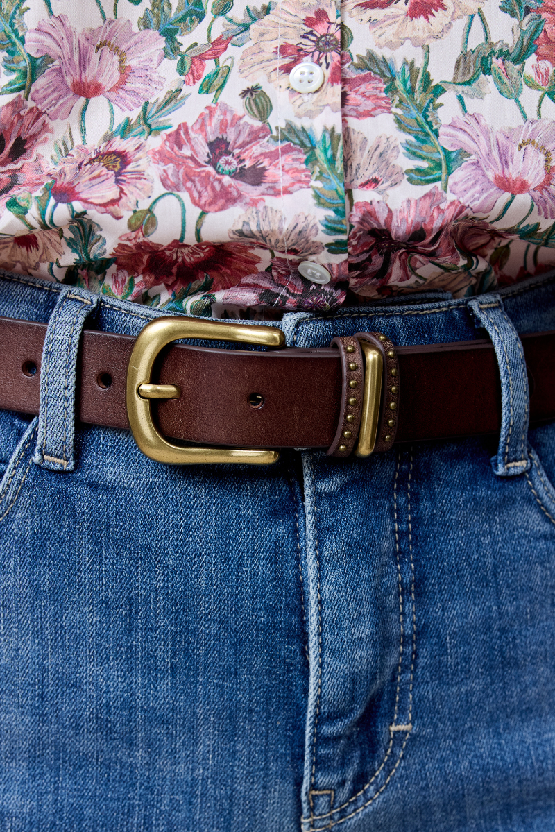 Eline Belt Dark Brown