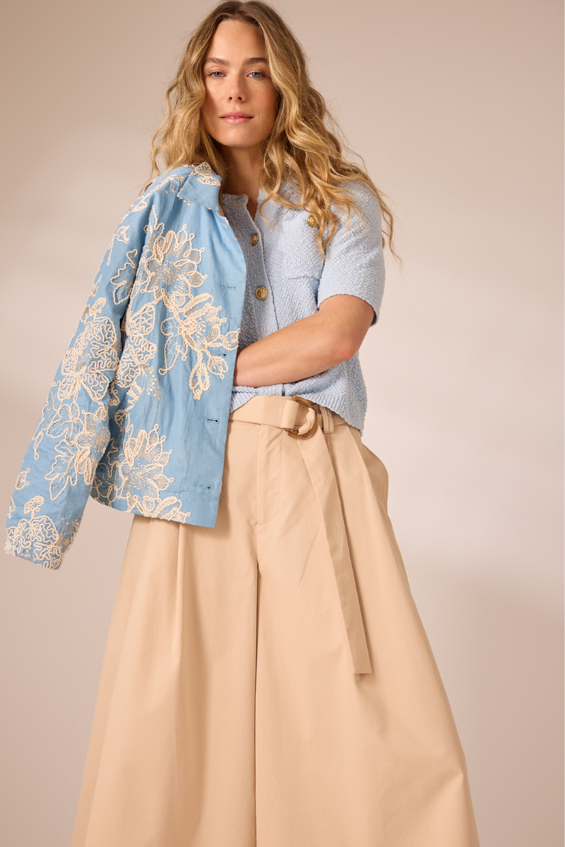 Sylvia Jacket Light Blue
