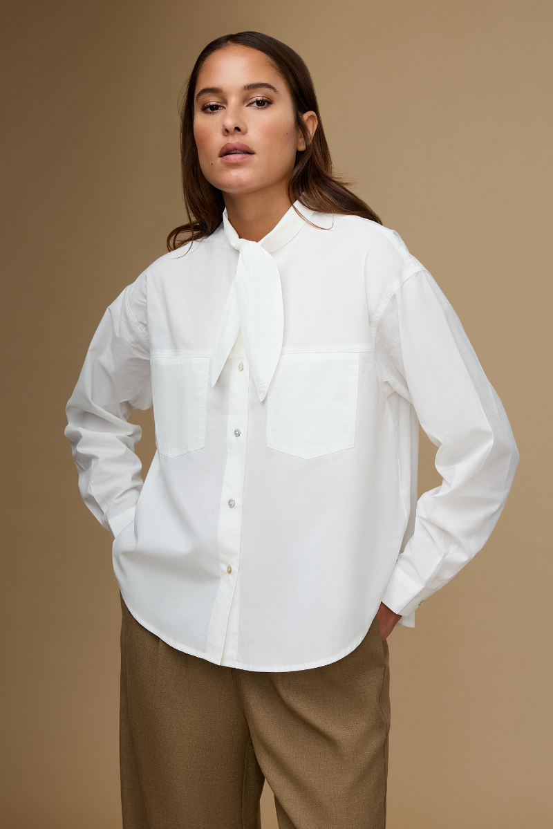 Pluma Blouse Off-white