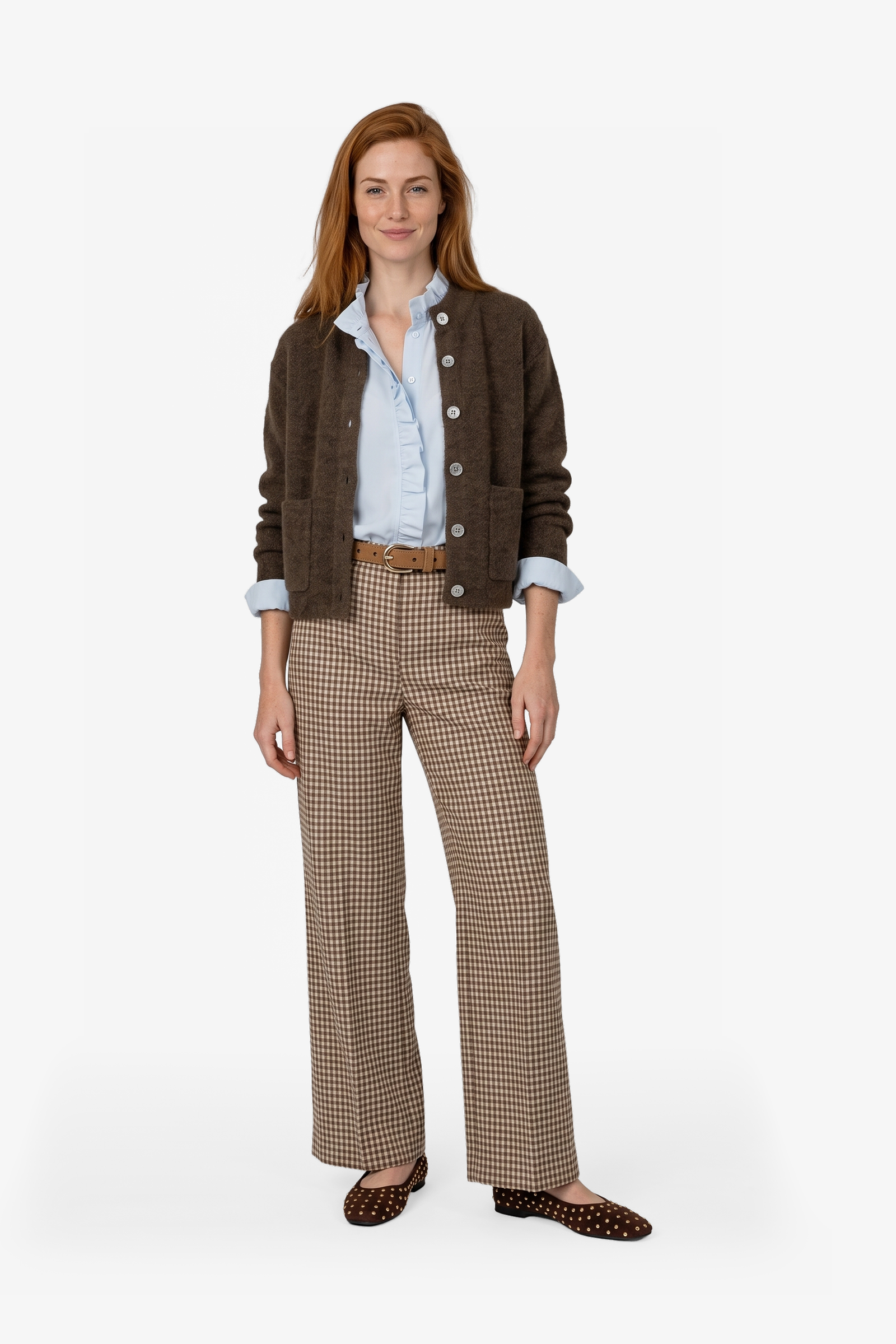 Ella Broek Camel Print