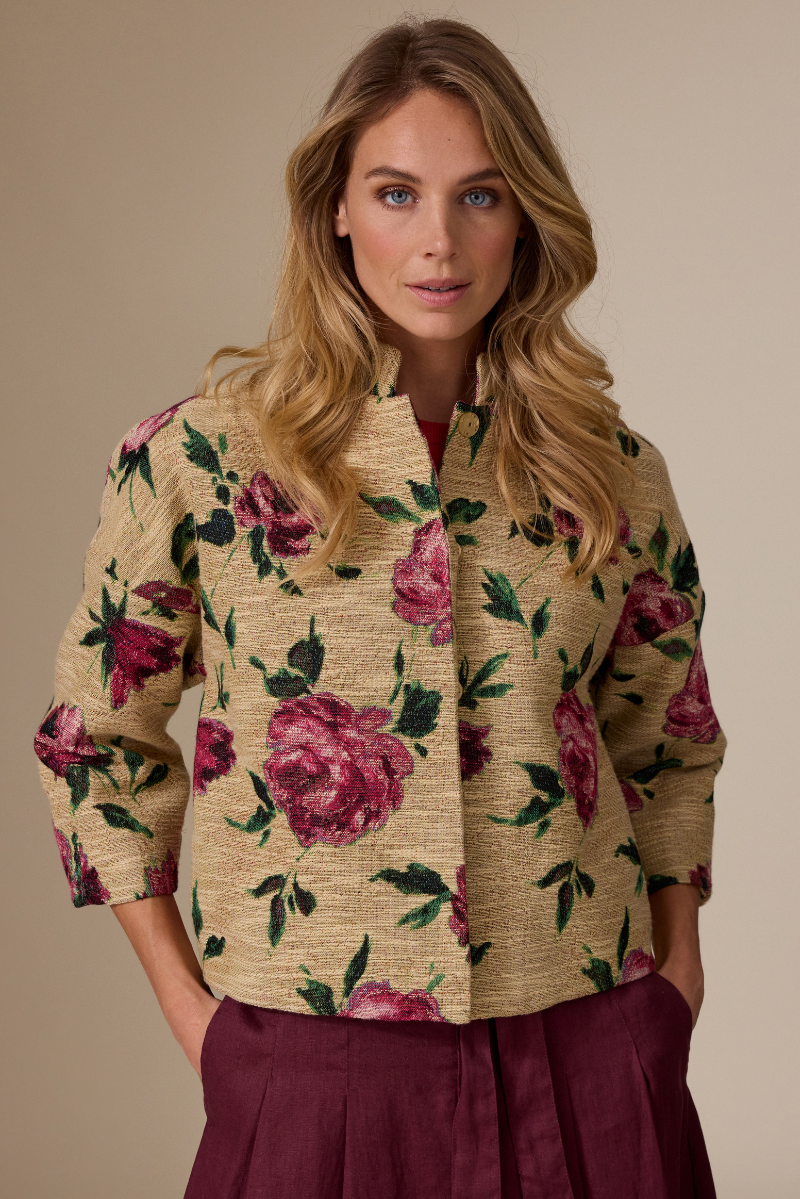 Rhode Blazer Roze Print