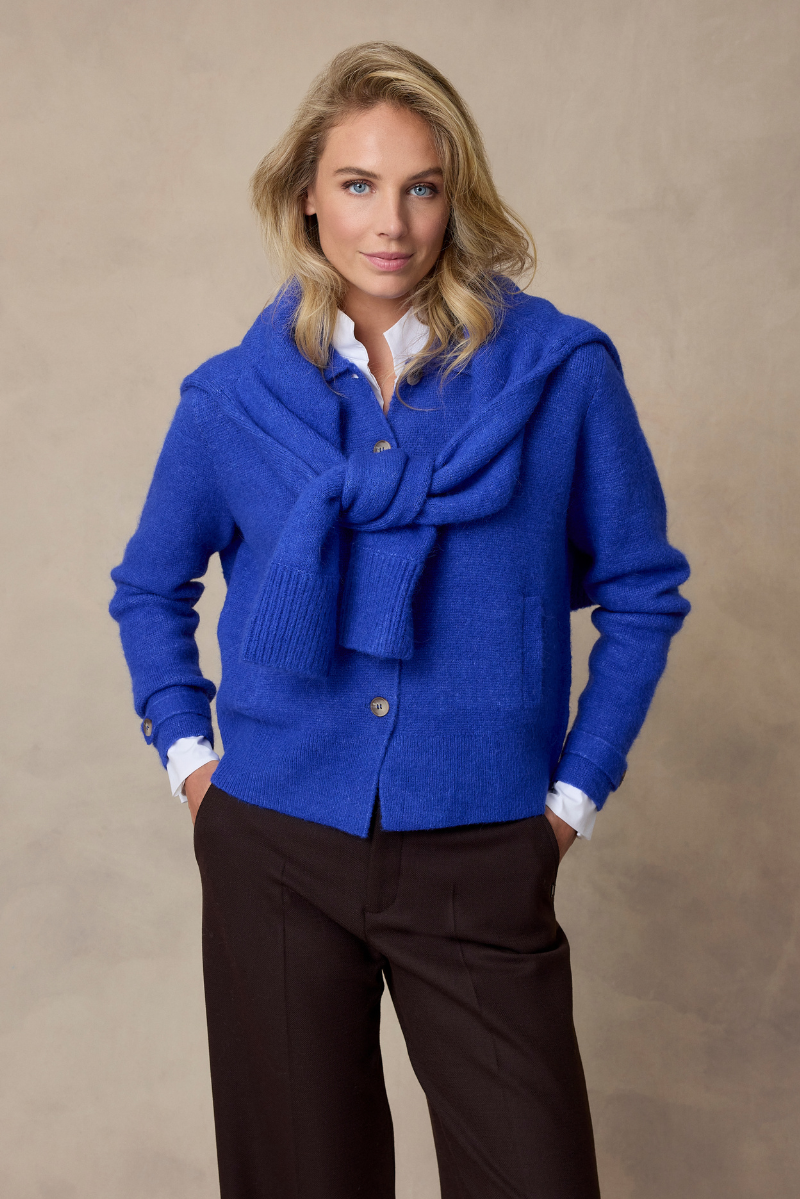 Katelijn Cardigan Cobalt