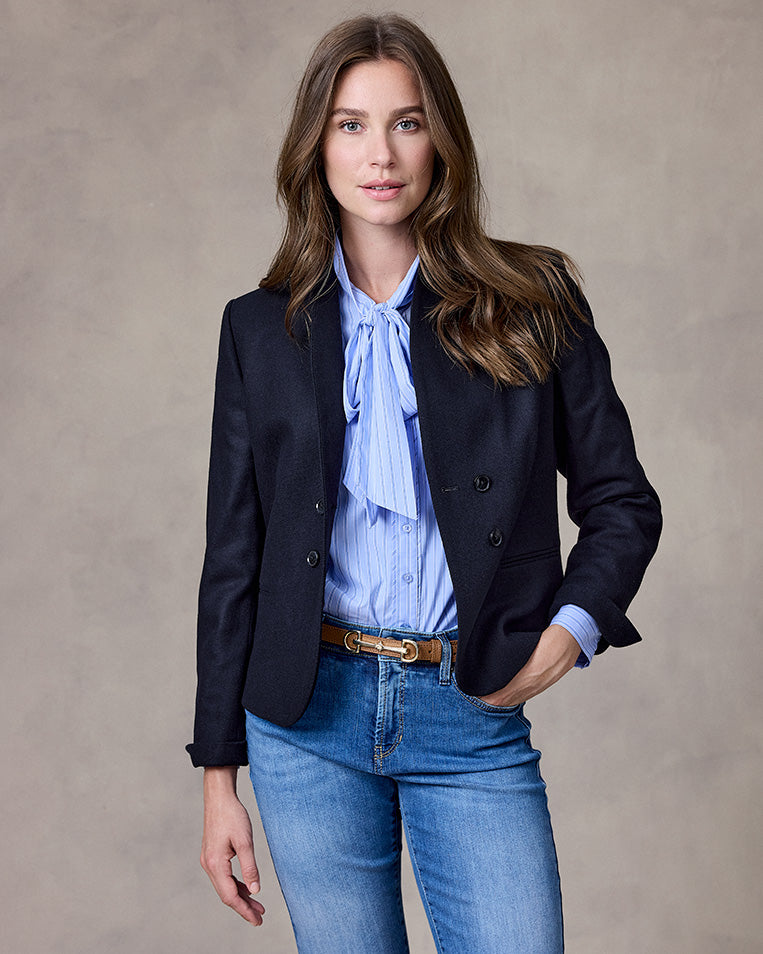 Joanne Blazer Marine-navy