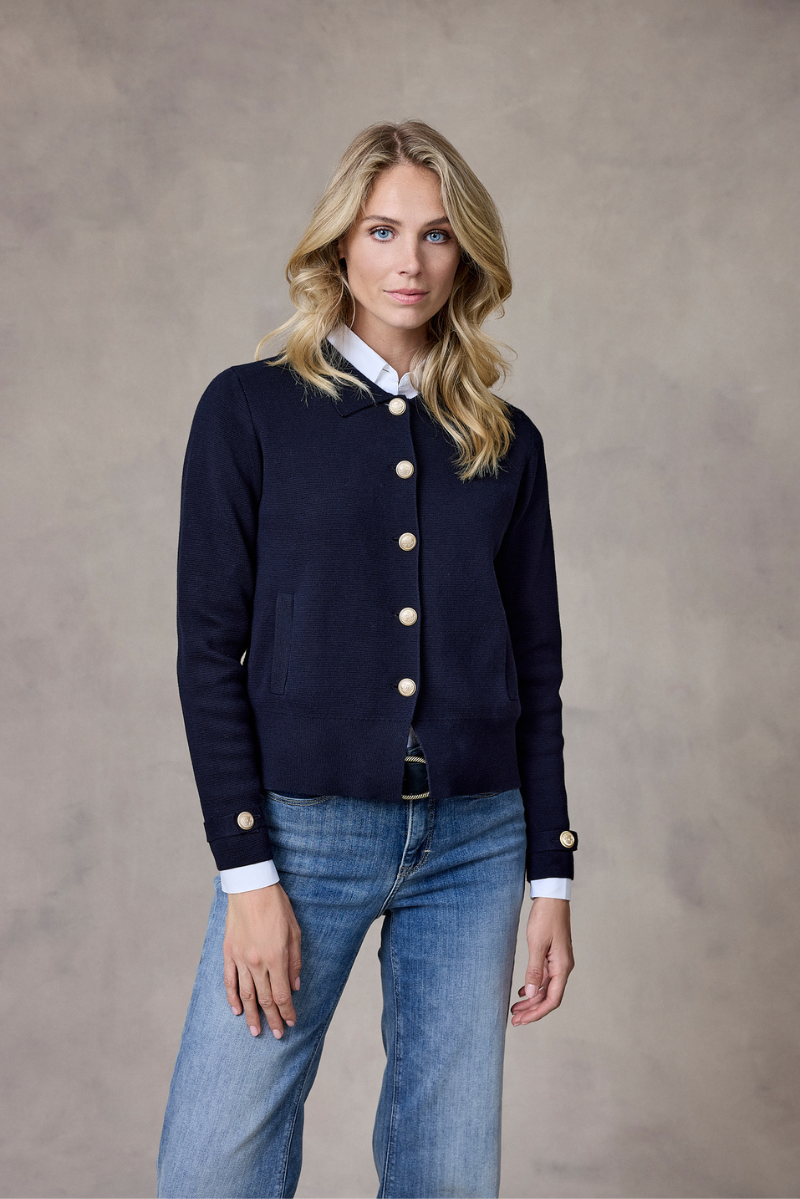 Katelijn Vestjas Marine-navy