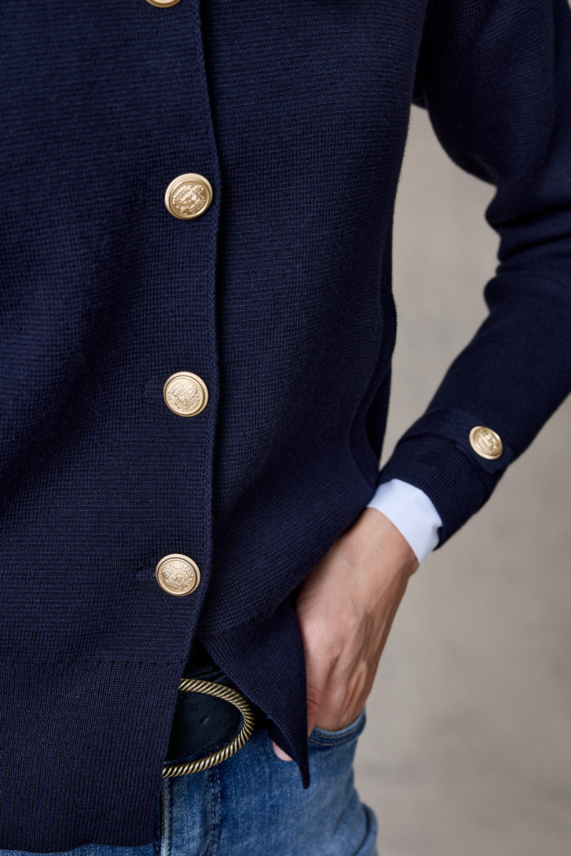 Katelijn Vestjas Marine-navy