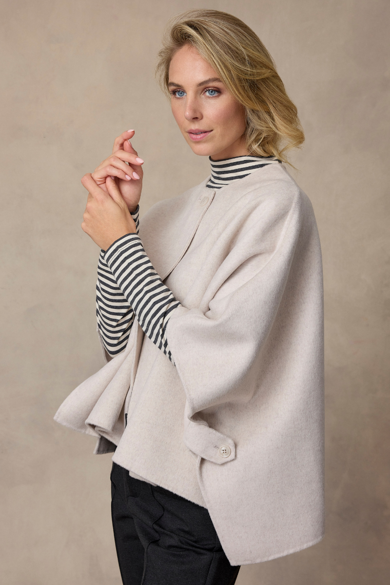 Nina Top Anthracite Print