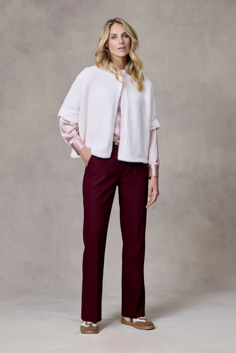 Pienne Broek Bordeaux