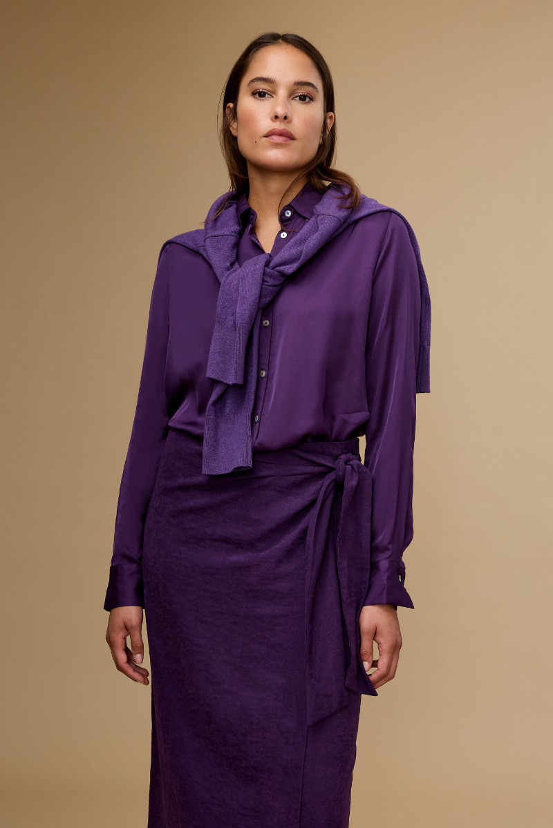 Nada Blouse Violet