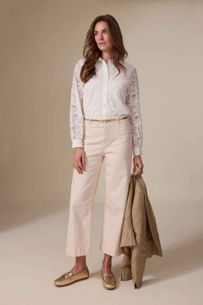 Nanda Blouse Off-white