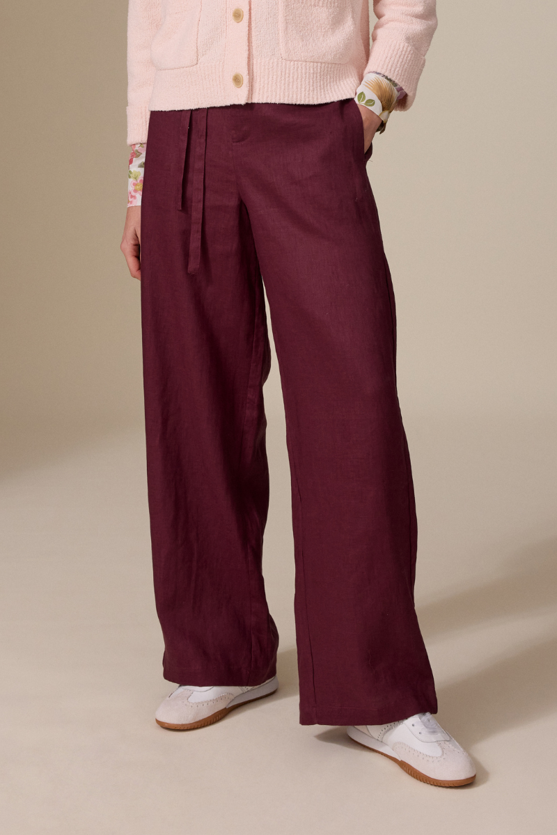 Loire Trousers Bordeaux