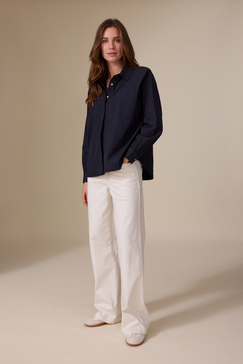 Krissy Blouse Marine-navy