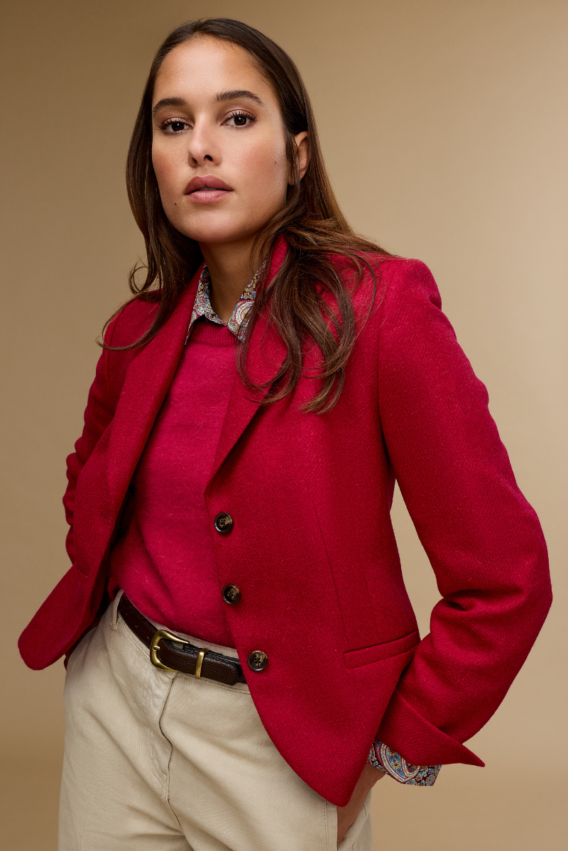 Tessa Blazer Fuchsia