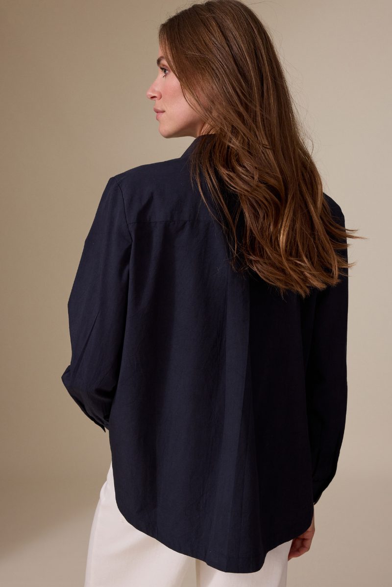 Krissy Blouse Marine-navy