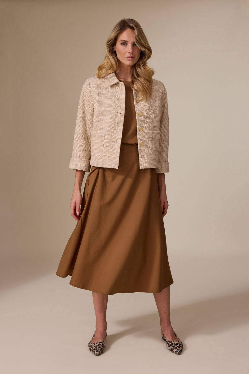 Ingrid Blazer Sand