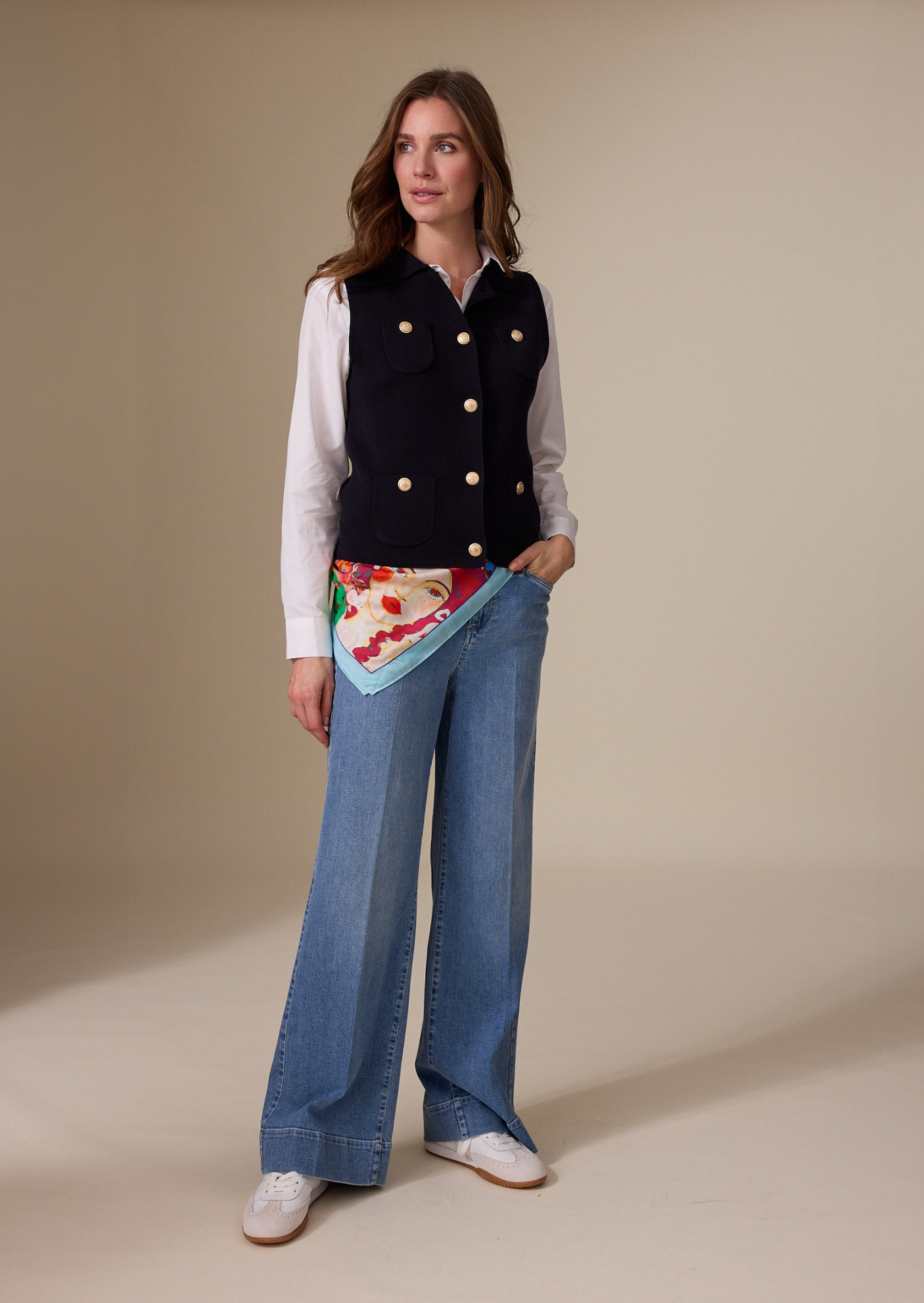 Claire Trousers Blue