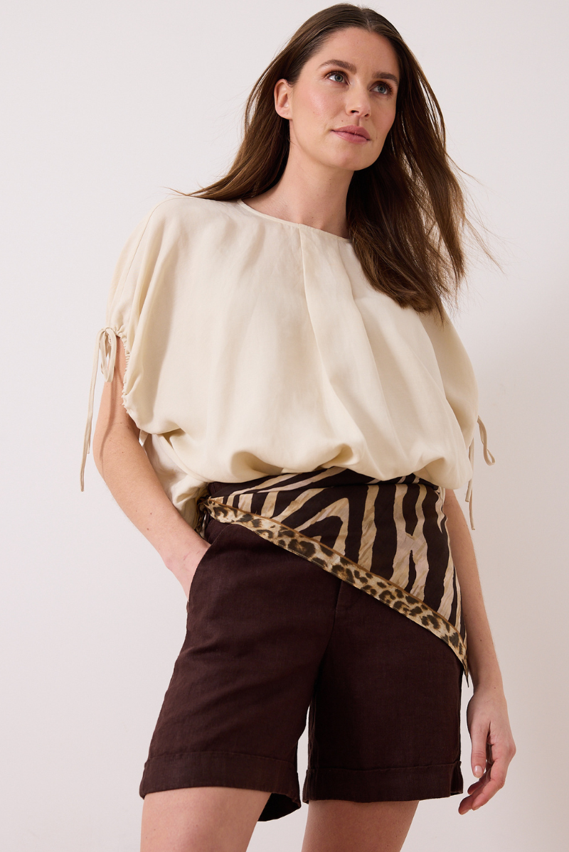 Pagoe Short Donker Bruin