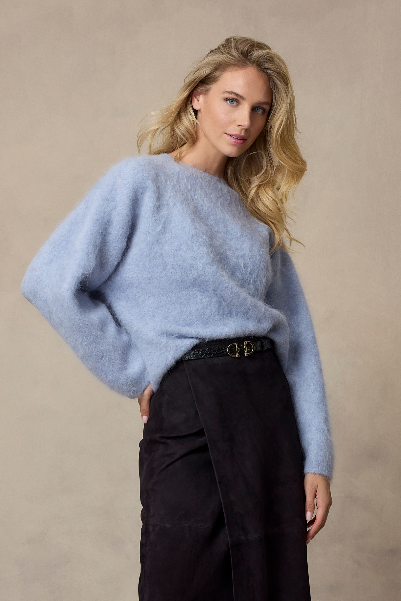 Amalia Pullover Light Blue