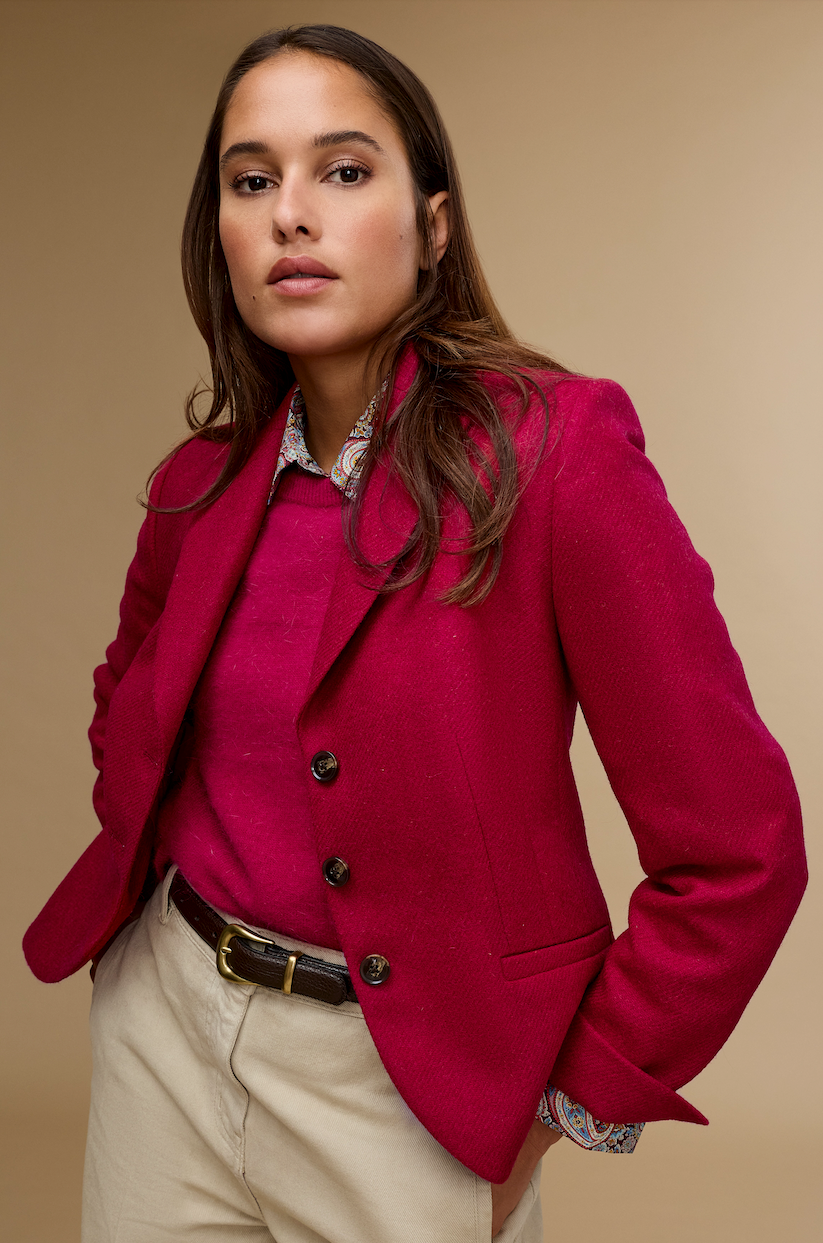 Tessa Blazer Fuchsia